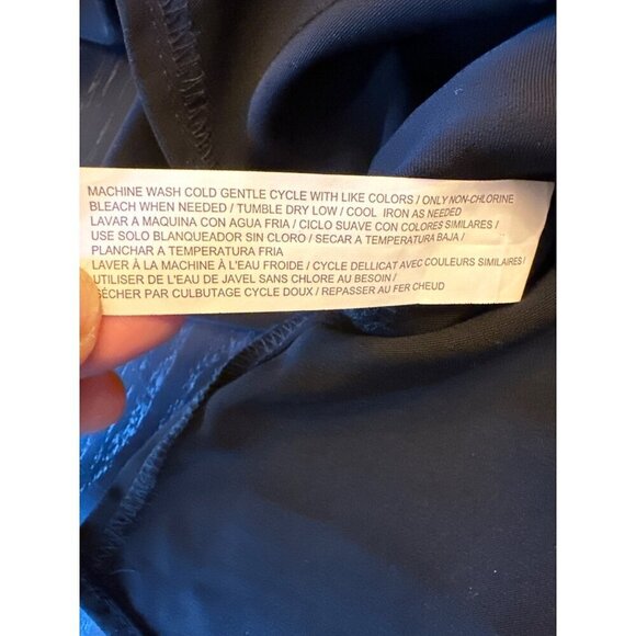 Eloquii Women's Black Ruffled Sleeve Blouse Size 22 - Picture 3 of 6